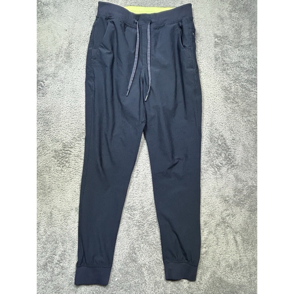 Bird Dogs Boom For Your Broomstick Joggers Men's L Navy Lined Activewear EUC